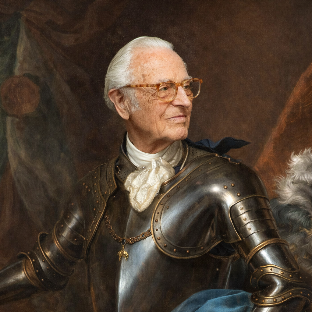 Porträt von Herzog Franz von Bayern.